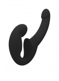 Черный безремневой страпон Share Lite - Fun Factory - купить с доставкой в Миассе