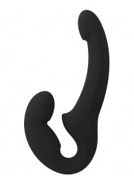 Черный безремневой страпон Share Lite - Fun Factory - купить с доставкой в Миассе