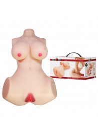 Мастурбатор-торс Aveline с 2 любовными тоннелями - Baile - в Миассе купить с доставкой