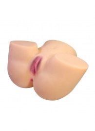 Телесный мастурбатор Liora с 2 любовными тоннелями - Baile - в Миассе купить с доставкой