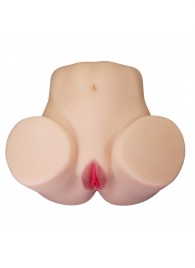 Телесный мастурбатор Julia с 2 любовными каналами - Baile - в Миассе купить с доставкой