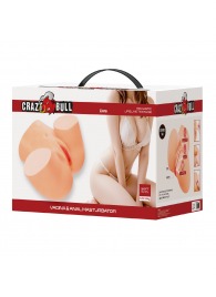 Телесный мастурбатор Liora с вибрацией - Baile - в Миассе купить с доставкой