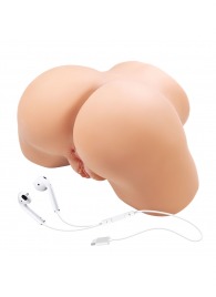 Телесный мастурбатор Olivia с 2 любовными отверстиями - Baile - в Миассе купить с доставкой