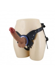 Поясной страпон Wells: трусики в форме бабочки и фаллоимитатор-насадка - Baile - купить с доставкой в Миассе