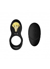 Черное эрекционное виброкольцо Bayek с пультом ДУ - Zalo - в Миассе купить с доставкой