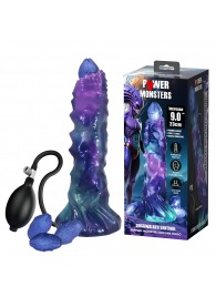 Фиолетовый яйцеродящий фаллоимитатор Duskwalker Sentinal на присоске - 22,4 см. - Baile - купить с доставкой в Миассе