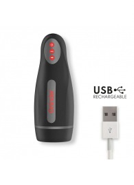 Черный автоматический мастурбатор с управлением через приложение - Oninder - в Миассе купить с доставкой