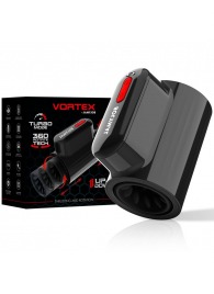 Черный автоматический мастурбатор с режимами поступательных движений и ротации - JAMYJOB - в Миассе купить с доставкой