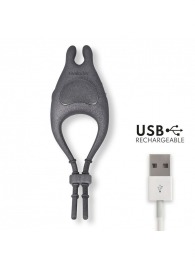 Черное эрекционное виброкольцо с управлением через приложение - Oninder - в Миассе купить с доставкой