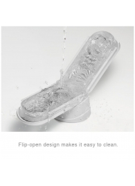 Белый мастурбатор FLIP 0 (ZERO) - Tenga - в Миассе купить с доставкой