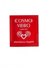 Пробник женского стимулирующего лубриканта на силиконовой основе Cosmo Vibro - 3 гр. - Биоритм - купить с доставкой в Миассе