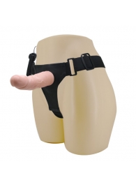 Реалистичный страпон-фаллоимитатор на трусиках Ultra Passionate Harness - 15 см. - Baile - купить с доставкой в Миассе
