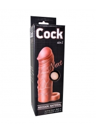 Фаллоудлинитель с кольцом COCK size L - 16,5 см. - LOVETOY (А-Полимер) - в Миассе купить с доставкой