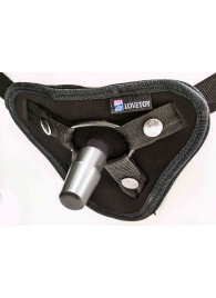 Вибрострапон с двумя насадками UniStrap - 18 и 18 см. - LOVETOY (А-Полимер) - купить с доставкой в Миассе