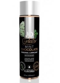 Лубрикант с ароматом мятного шоколада JO GELATO MINT CHOCOLATE - 120 мл. - System JO - купить с доставкой в Миассе