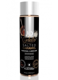 Лубрикант с ароматом солёной карамели JO GELATO SALTED CARAMEL - 120 мл. - System JO - купить с доставкой в Миассе