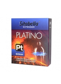 Стимулирующая насадка с усиками Platino  Вулкан - Sitabella - купить с доставкой в Миассе