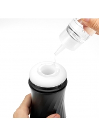 Мастурбатор с регулируемой плотностью обхвата Custom Strength CUP Twist Ripple - Tenga - в Миассе купить с доставкой