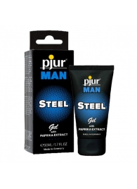 Эрекционный гель для пениса pjur MAN Steel Gel - 50 мл. - Pjur - купить с доставкой в Миассе