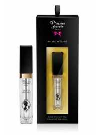 Стимулирующий блеск для губ Baiser Brulant Gloss Plaisirs Secrets - 7 мл. - Plaisir Secret - купить с доставкой в Миассе