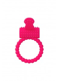 Розовое силиконовое виброкольцо A-toys - A-toys - в Миассе купить с доставкой