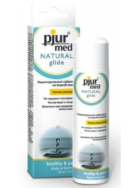 Нейтральный лубрикант на водной основе pjur MED Natural glide - 100 мл. - Pjur - купить с доставкой в Миассе