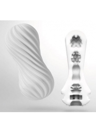 Мастурбатор FLEX Silky White с мягким рельефом - Tenga - в Миассе купить с доставкой