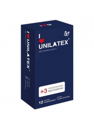Ультрапрочные презервативы Unilatex Extra Strong - 12 шт. + 3 шт. в подарок - Unilatex - купить с доставкой в Миассе