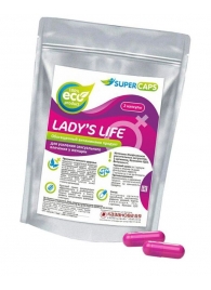 Возбуждающие капсулы Ladys Life - 2 капсулы (0,35 гр.) - SuperCaps - купить с доставкой в Миассе