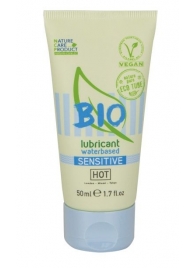 Органический лубрикант для чувствительной кожи Bio Sensitive - 50 мл. - HOT - купить с доставкой в Миассе