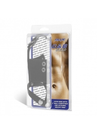 Кольцо на член и мошонку Cock Ring With 2  Ball Stretcher And Optional Weight Ring - BlueLine - в Миассе купить с доставкой