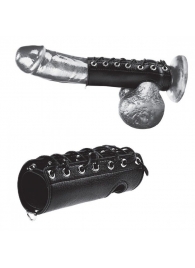 Сбруя на член на шнуровке 5  Cock Sheath - BlueLine - купить с доставкой в Миассе