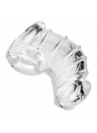 Насадка для ограничения эрекции Detained Soft Body Chastity Cage - XR Brands - купить с доставкой в Миассе