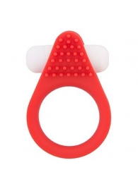 Красное эрекционное кольцо LIT-UP SILICONE STIMU RING 1 RED - Dream Toys - в Миассе купить с доставкой