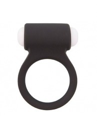 Чёрное эрекционное виброкольцо LIT-UP SILICONE STIMU RING 3 BLACK - Dream Toys - в Миассе купить с доставкой