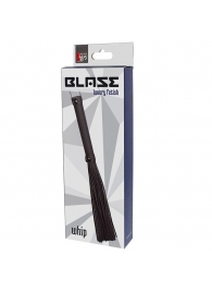 Чёрная плеть BLAZE WHIP BLACK - Dream Toys - купить с доставкой в Миассе