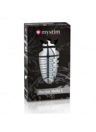 Анальный плаг для электростимуляции Hector Helix Buttplug L - 11,5 см. - MyStim - купить с доставкой в Миассе