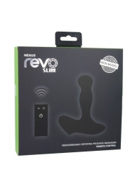 Чёрный перезаряжаемый массажёр предстательной железы NEXUS Revo Slim - Nexus Range - в Миассе купить с доставкой
