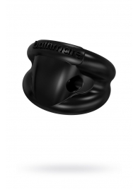 Чёрное эрекционное виброкольцо Strength - Bathmate - в Миассе купить с доставкой
