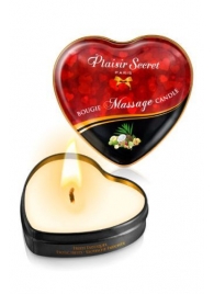 Массажная свеча с ароматом экзотических фруктов Bougie Massage Candle - 35 мл. - Plaisir Secret - купить с доставкой в Миассе