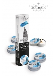 Набор из 5 свечей Petits Joujoux London с ароматом ревеня, амбры и чёрной смородины - MyStim - купить с доставкой в Миассе