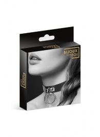 Узенький ошейник из полиуретана с кольцом - Bijoux Pour Toi - купить с доставкой в Миассе