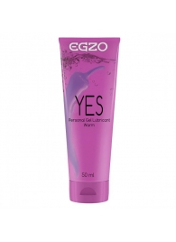 Согревающий лубрикант на водной основе Egzo Yes - 50 мл. - EGZO - купить с доставкой в Миассе