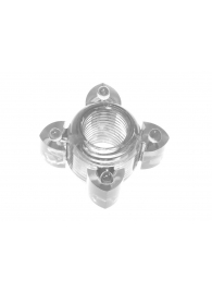 Прозрачное эрекционное кольцо Rings Screw - Lola Games - в Миассе купить с доставкой