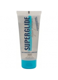 Интимная смазка на водной основе Superglide - 100 мл. - HOT - купить с доставкой в Миассе