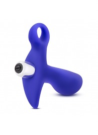 Синий стимулятор простаты с ручкой-кольцом Performance Prostimulator 02 - Blush Novelties - в Миассе купить с доставкой