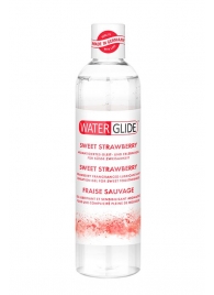 Лубрикант на водной основе с ароматом клубники SWEET STRAWBERRY - 300 мл. - Waterglide - купить с доставкой в Миассе
