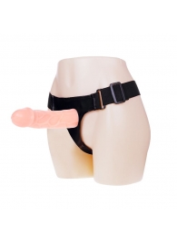 Телесный фаллоимитатор на трусиках Jessica Strap-On - 15,5 см. - Baile - купить с доставкой в Миассе
