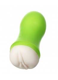 Мастурбатор-вагина A-Toys в зеленой колбе - A-toys - в Миассе купить с доставкой
