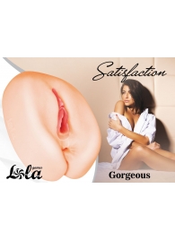 Мастурбатор с 2 тоннелями Satisfaction Gorgeous - Lola Games - в Миассе купить с доставкой